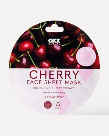 OXX Beauty Face Sheet Mask - Cherry Extract