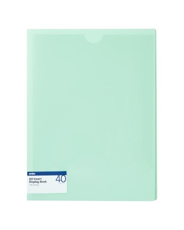 Anko A4 Insert Display Book - Mint