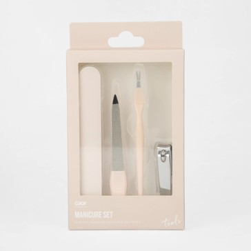 Flawless Manicure Set, 4 Pack - OXX Cosmetics