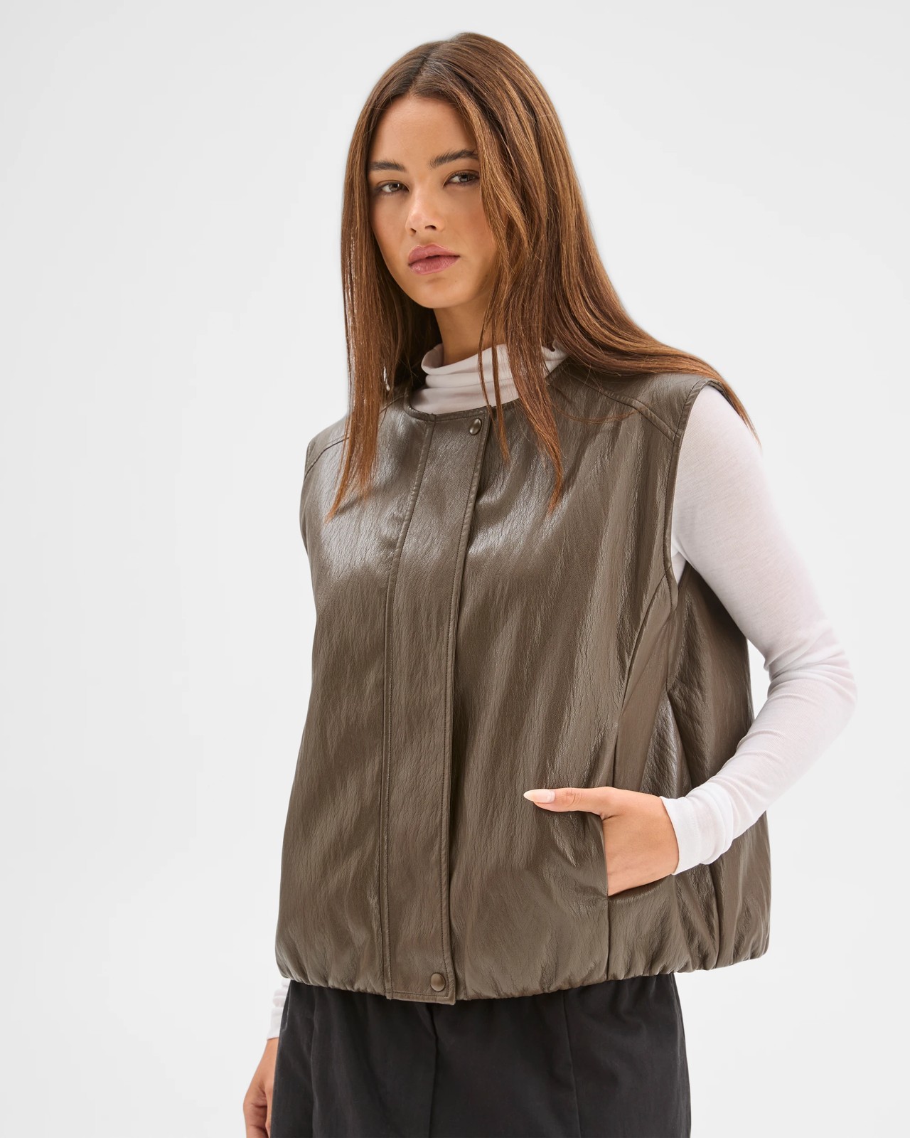 Lily Loves PU Vest 4 of 5