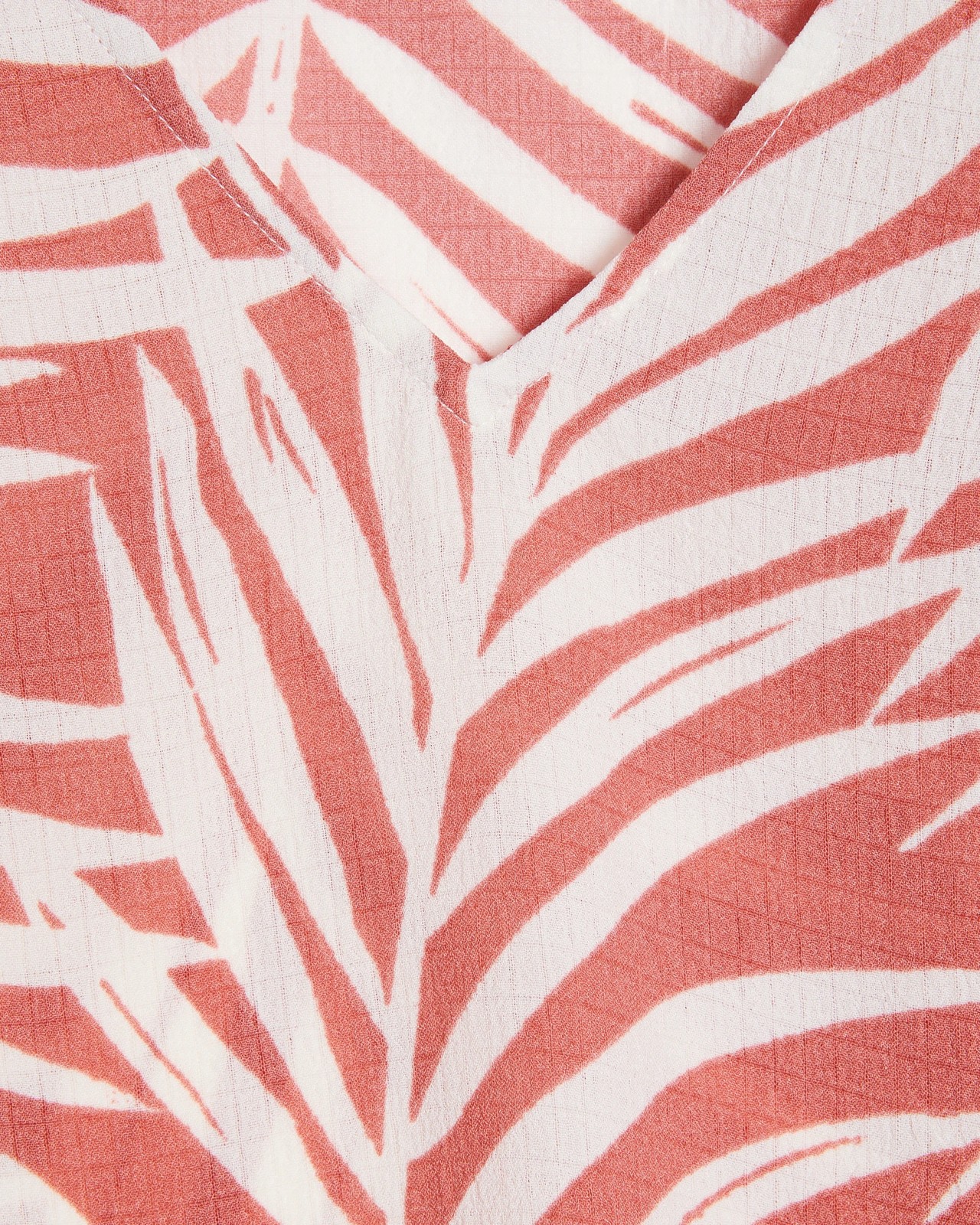 Queenie Woven V-Neck Shell Top - Preview  6 of 6