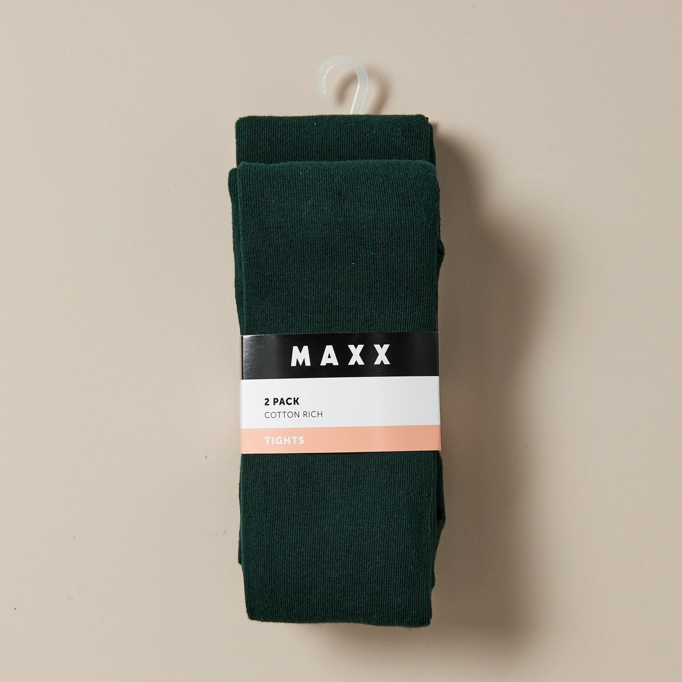 Maxx School Tights 2 Pack - Green