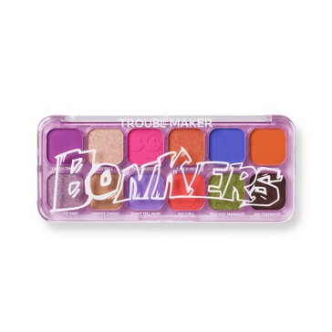 Trouble Maker 12 Shades Trouble Shadow Palette - Bonkers