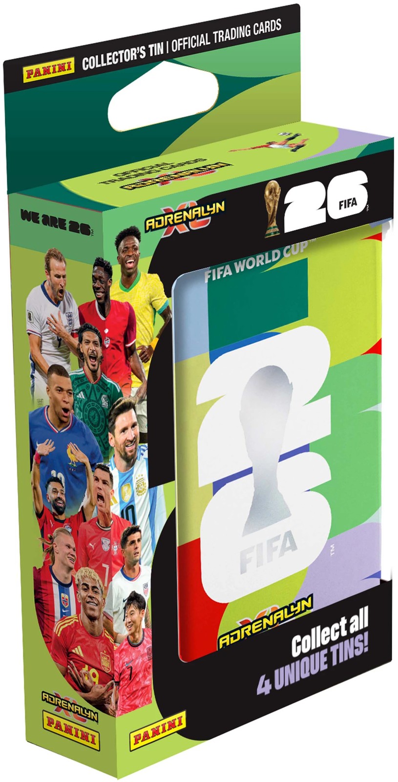 Panini FIFA World Cup Adrenalyn XL 2026 Card Pocket Tin - Assorted 4 of 6