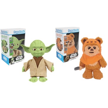 Star Wars Yoda & Wicket Palm Puppetronic - Assorted