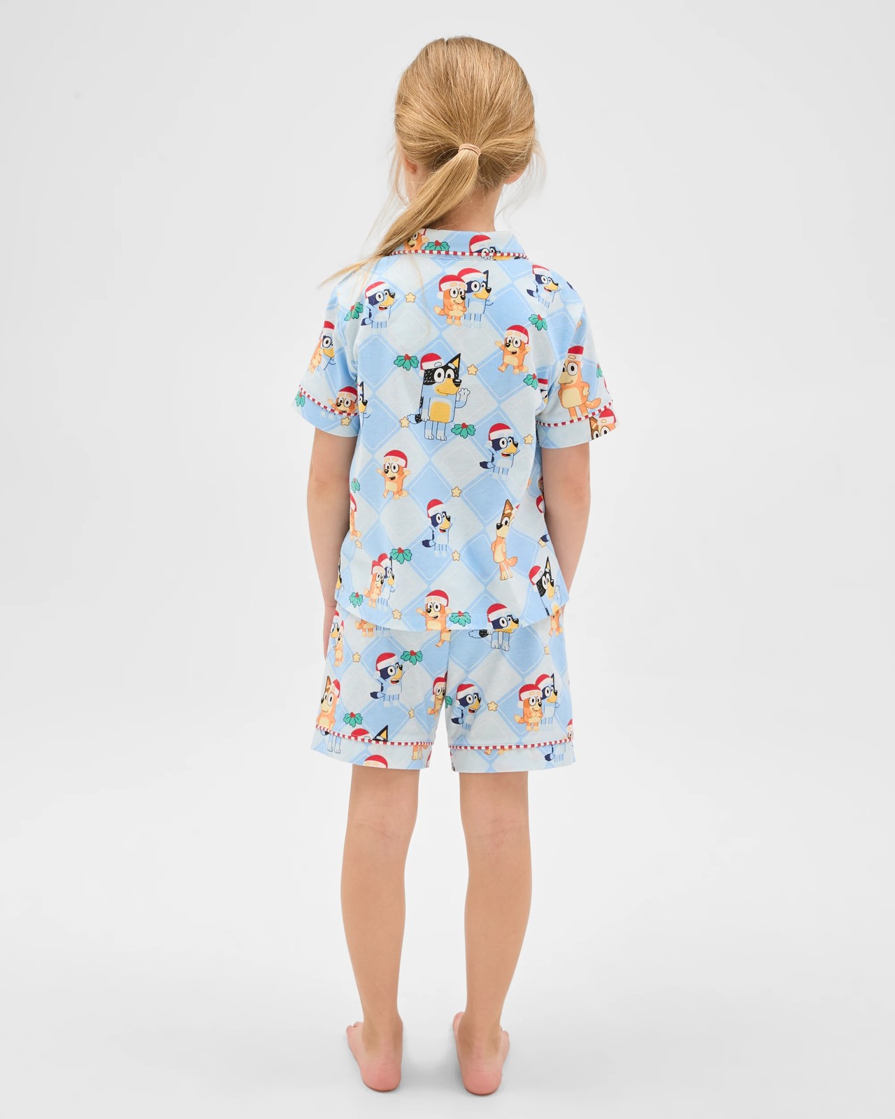 Family Matching Christmas Australian Cotton Younger Kids Pyjama Set - Bluey 6 of 6