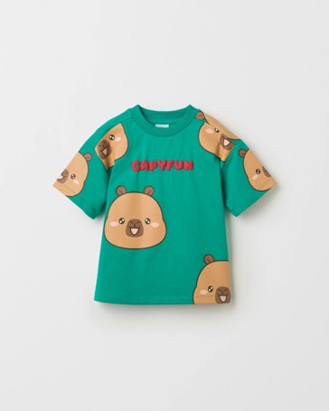 CapyFun Australian Cotton Oversized Heavyweight T-Shirt