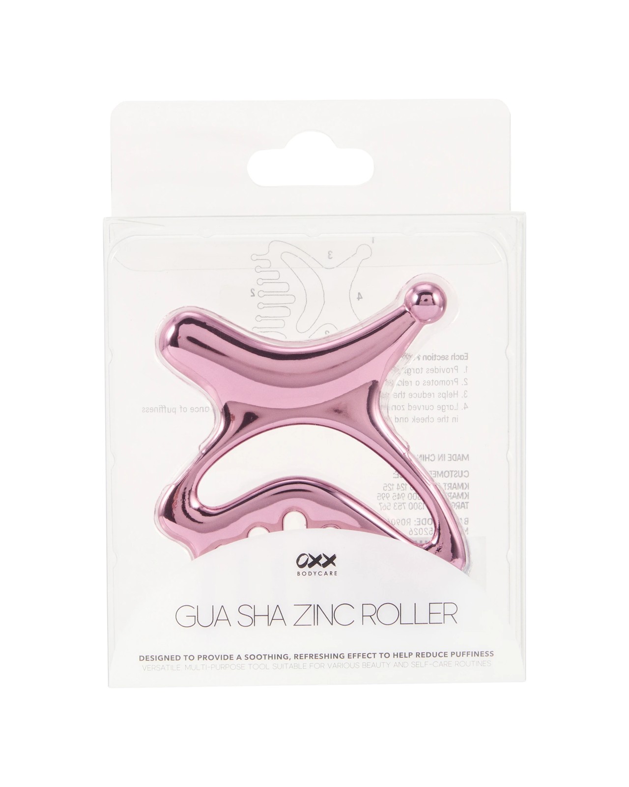 OXX Bodycare Gua Sha Zinc Roller 5 of 6