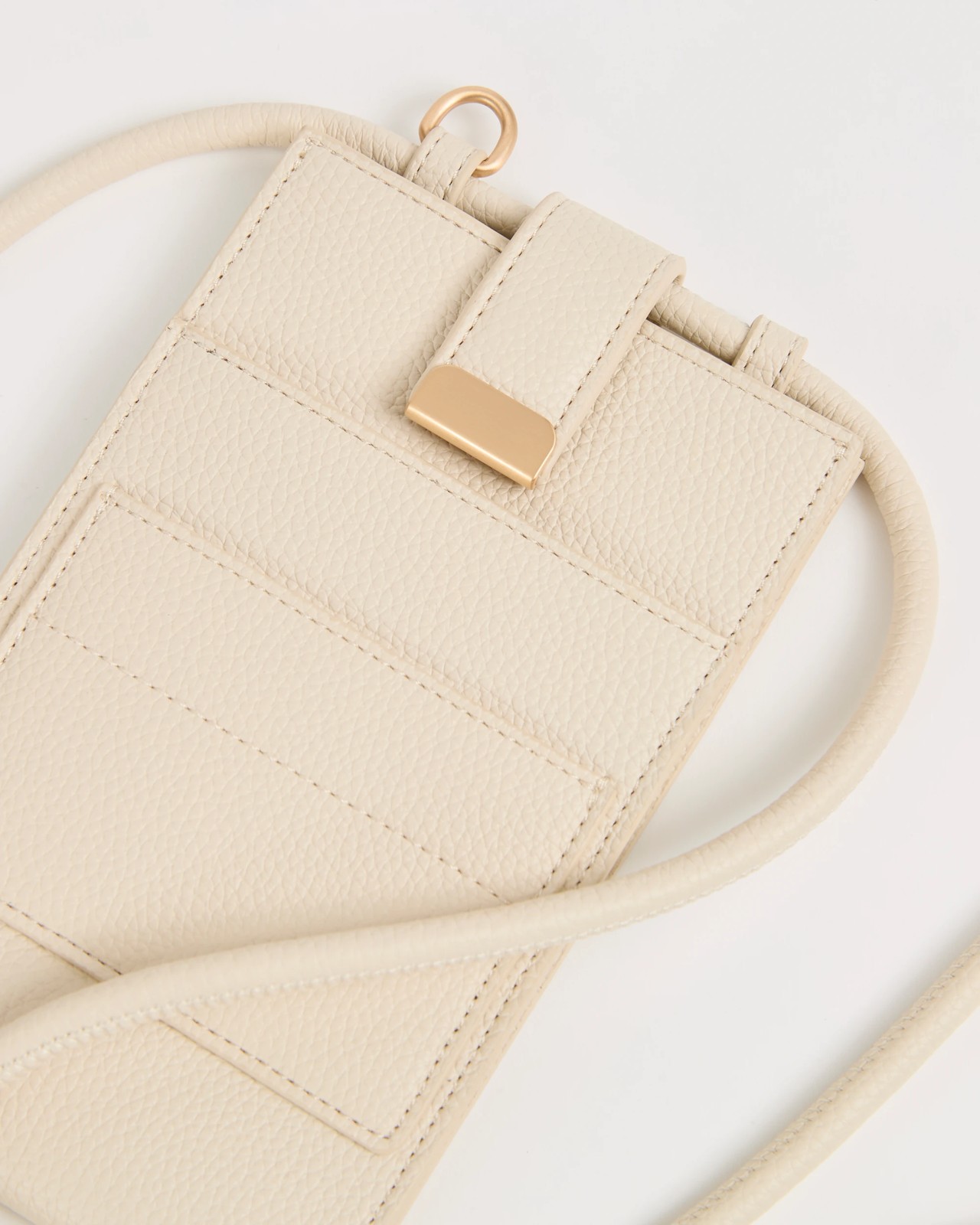 Pebble Phone Crossbody Pouch - Ecru 2 of 3