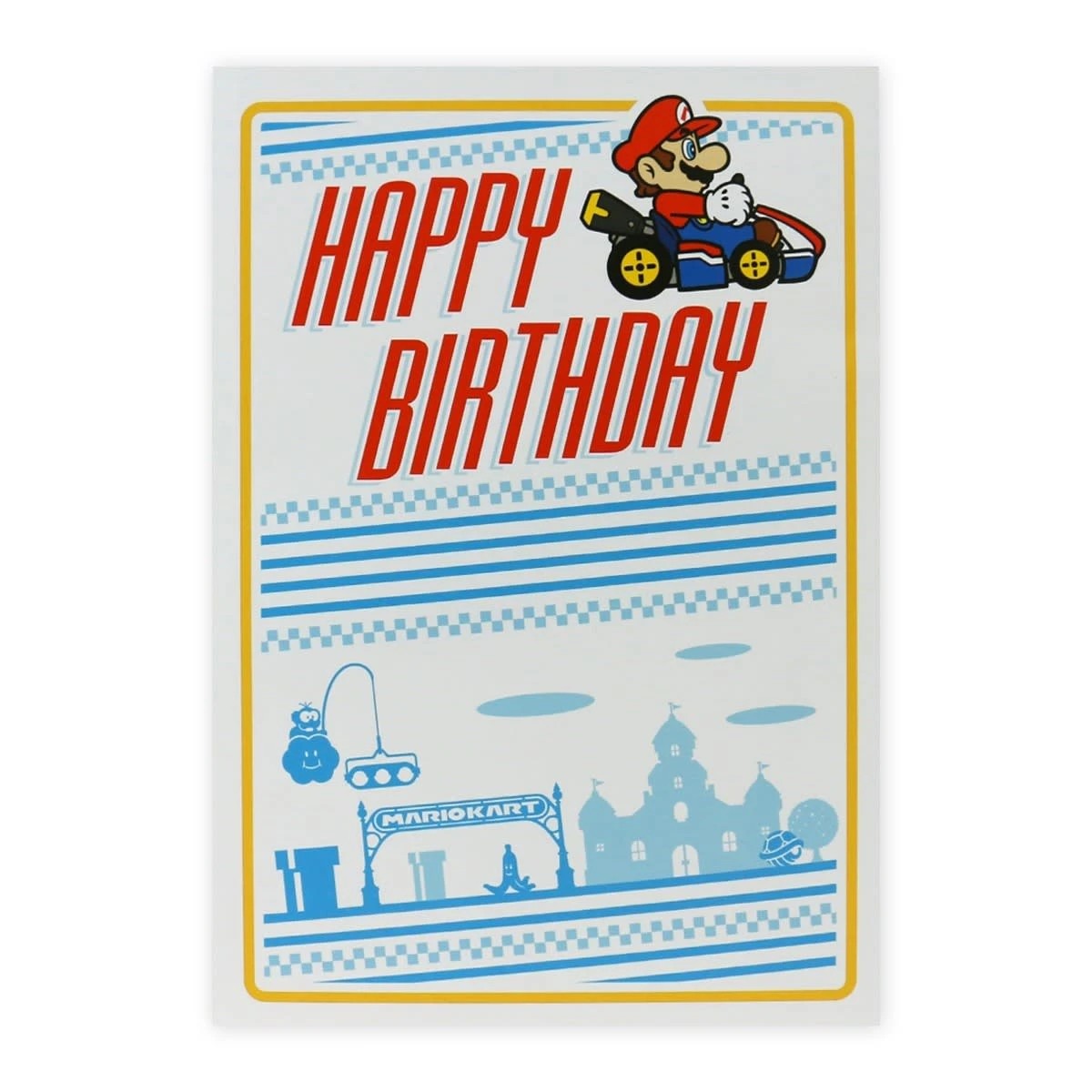 Hallmark Nintendo Mario Kart Interactive Birthday Card - 1st Place Awesomeness 2 of 3