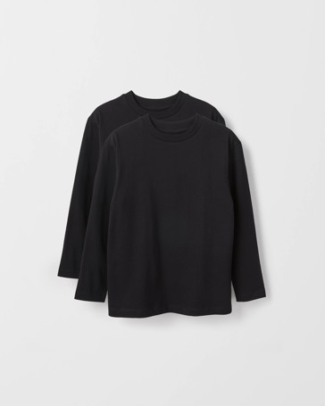 Australian Cotton 2 Pack Long Sleeve T-Shirt