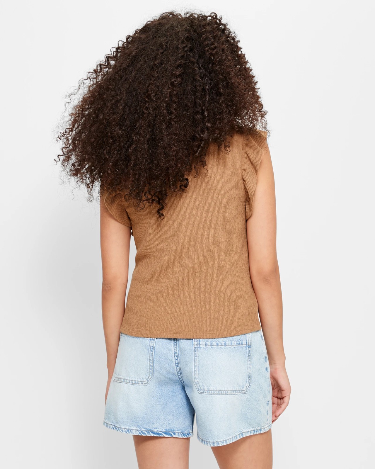 Ruffle Sleeve Top 4 of 5