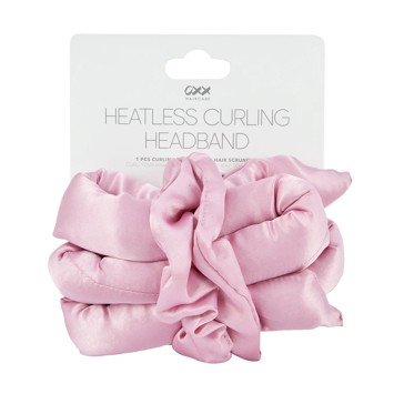OXX Haircare 3 Piece Heatless Curling Headband Set - Pink