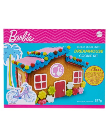 Barbie Build Your Own Dreamhouse Cookie Kit 567g - Anko