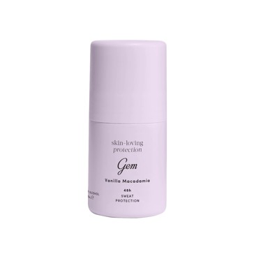 Gem Skin Loving Roll On Deodorant 50ml - Vanilla & Macadamia
