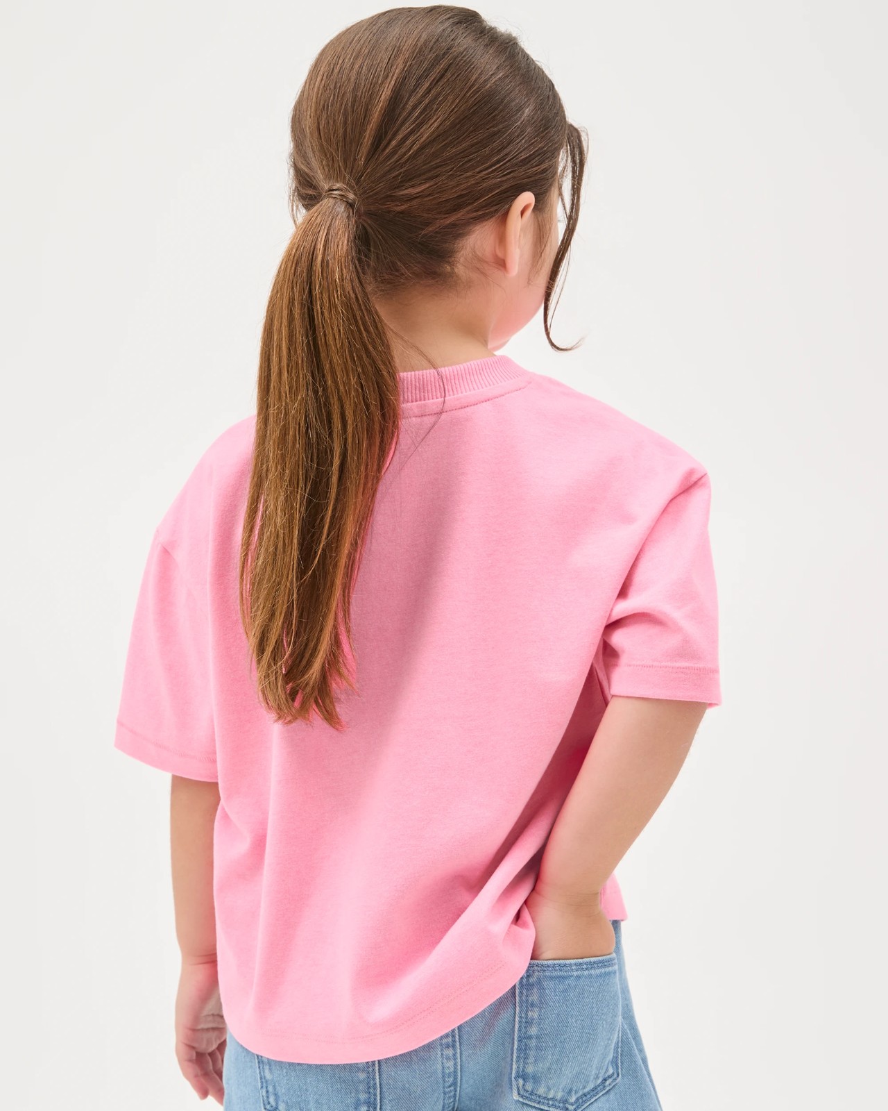 Australian Cotton Fashion T-Shirt - Neon Pink 5 of 5