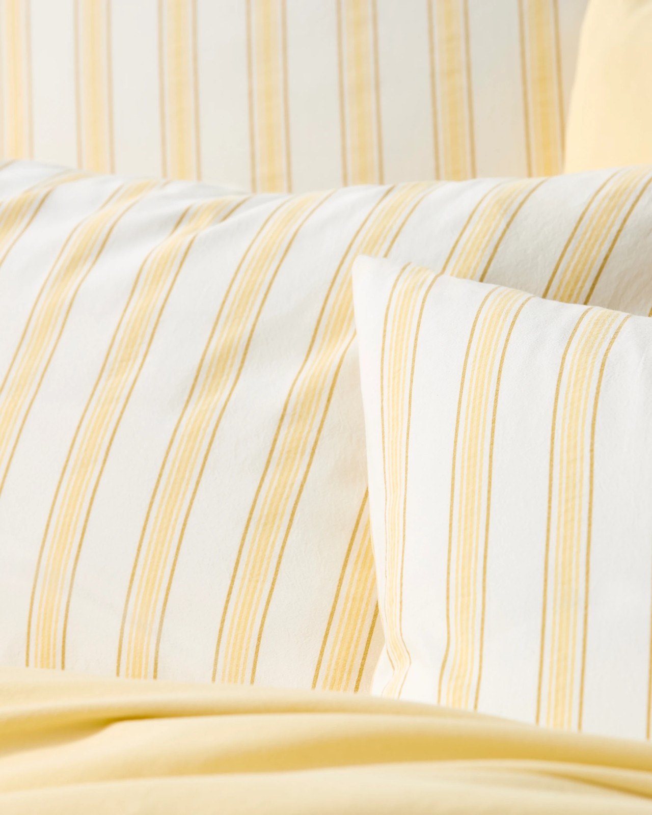 Arlo Cotton Stonewash Quilt Cover Set - Sunlight 5 of 5