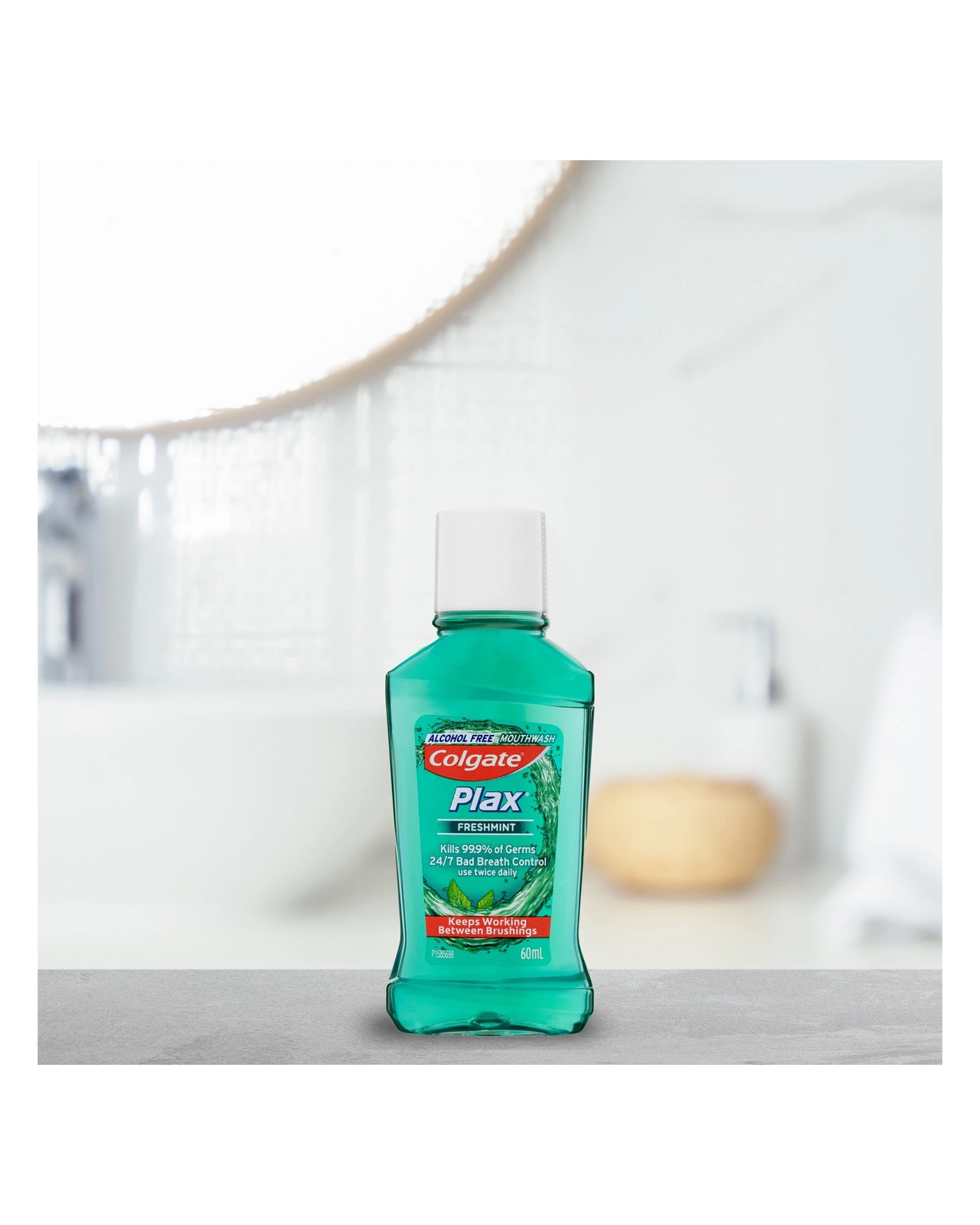 Colgate Plax Alcohol Free Mouthwash Freshmint 3 of 6