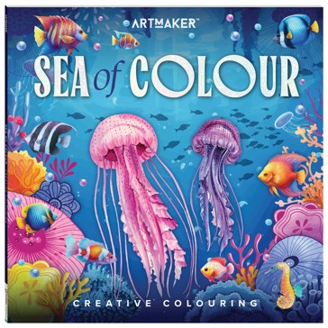 Art Maker Sea of Colour Creative Colouring Book