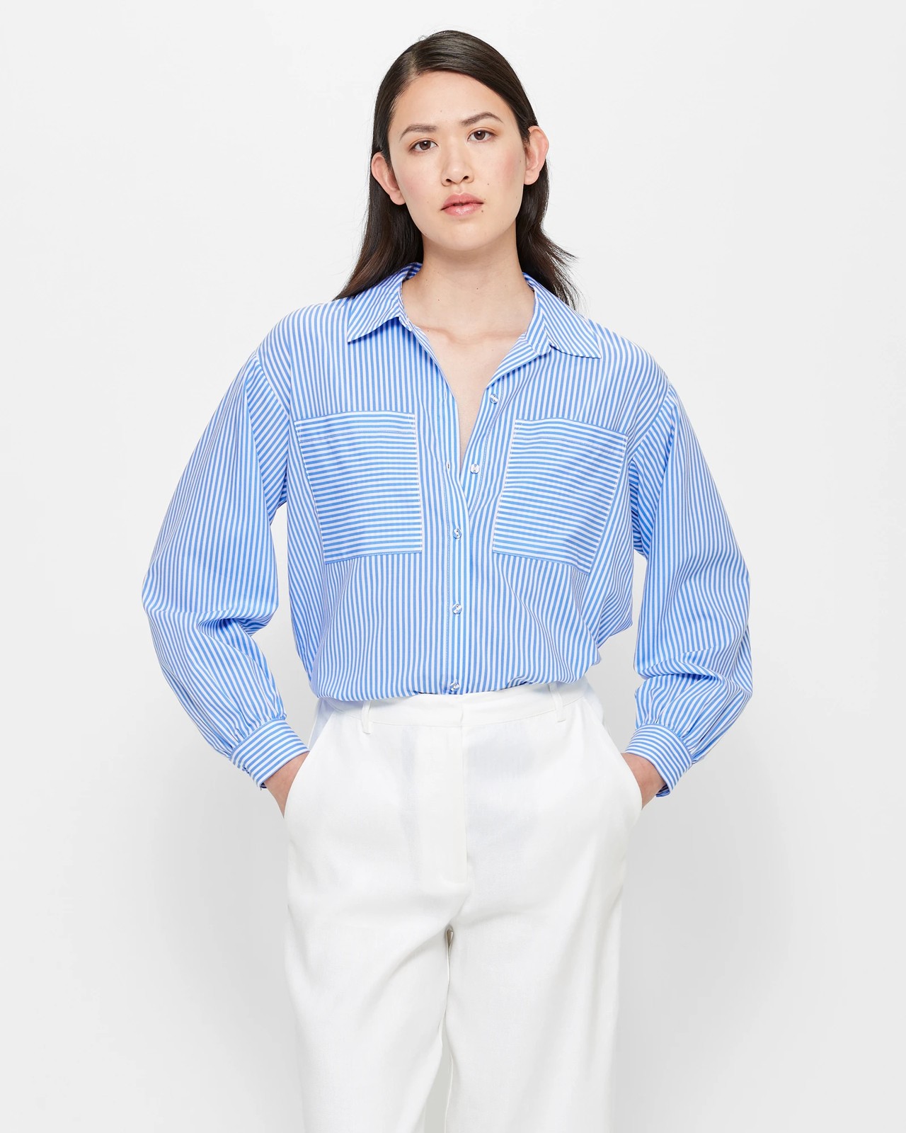 Double Pocket Oversized Shirt - Preview | Target Australia