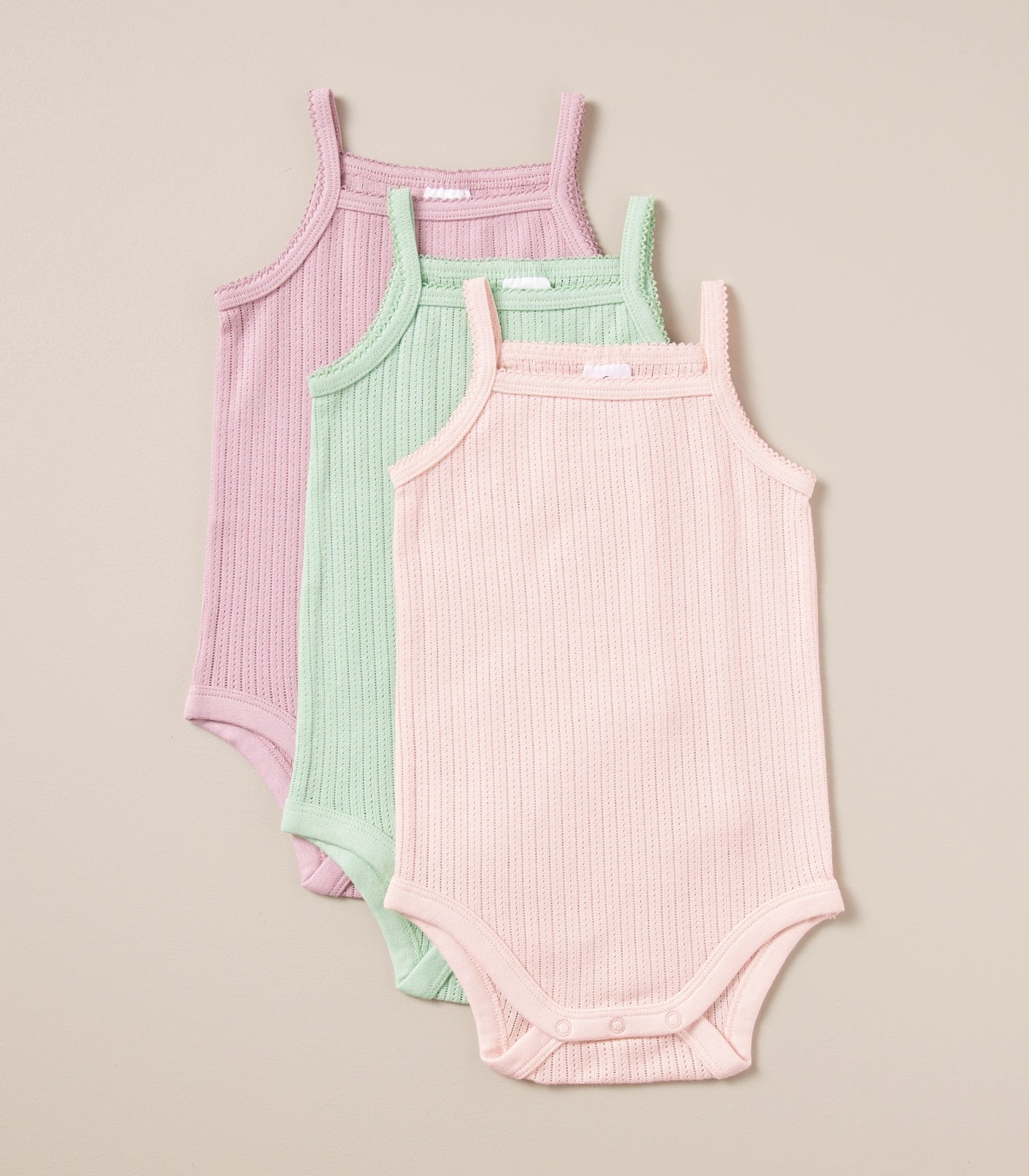 Multi 6-Pack Organic Cotton Rib Bodysuits