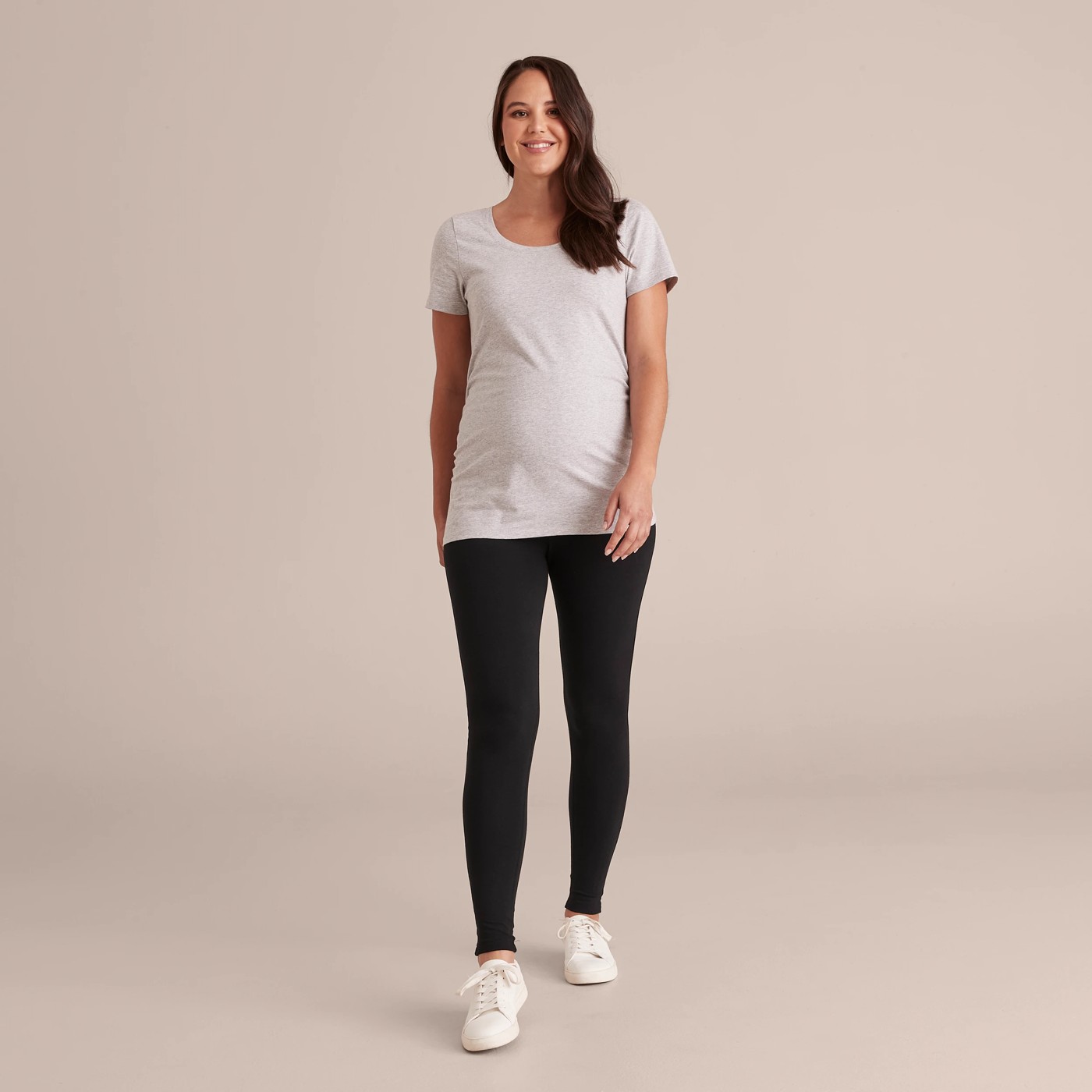 Maternity Organic Cotton Full Length Leggings 5 of 5