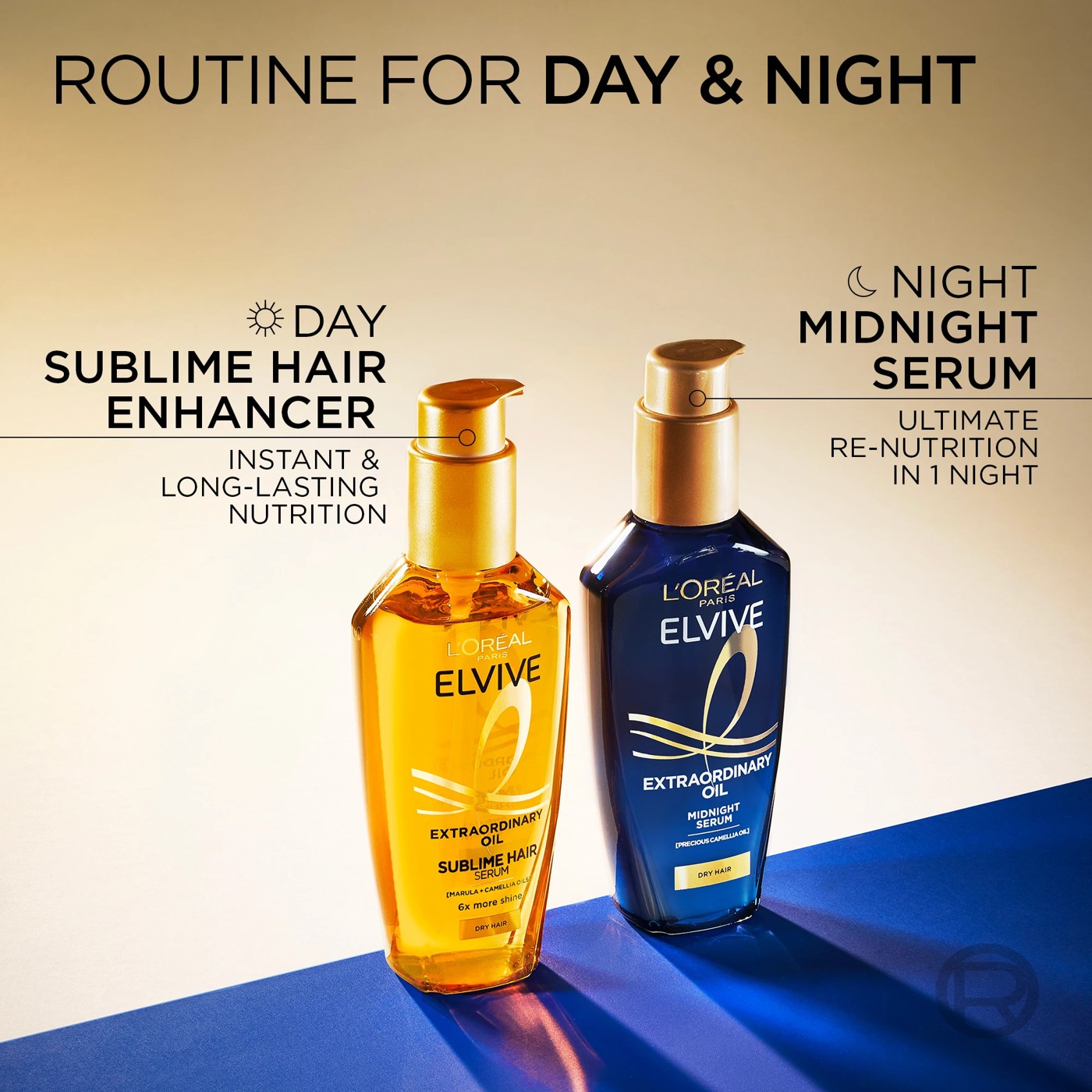 L'Oreal Paris Elvive Extraordinary Oil Midnight Serum100ml - Precious Camellia Oil 4 of 5