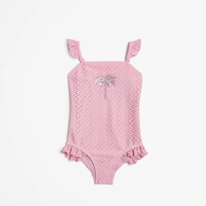 Crochet Textured Swim One Piece thumbnail 2