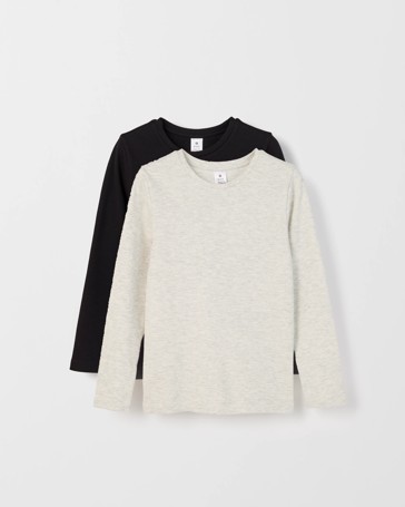 Maxx Australian Cotton Blend 2 Pack Kids Waffle Thermal Top