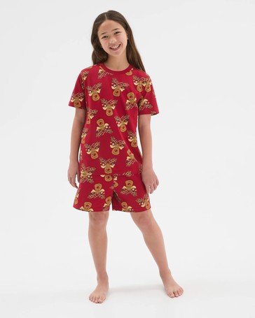 Family Matching Christmas Australian Cotton Older Kids Pyjama Set - Reindeer