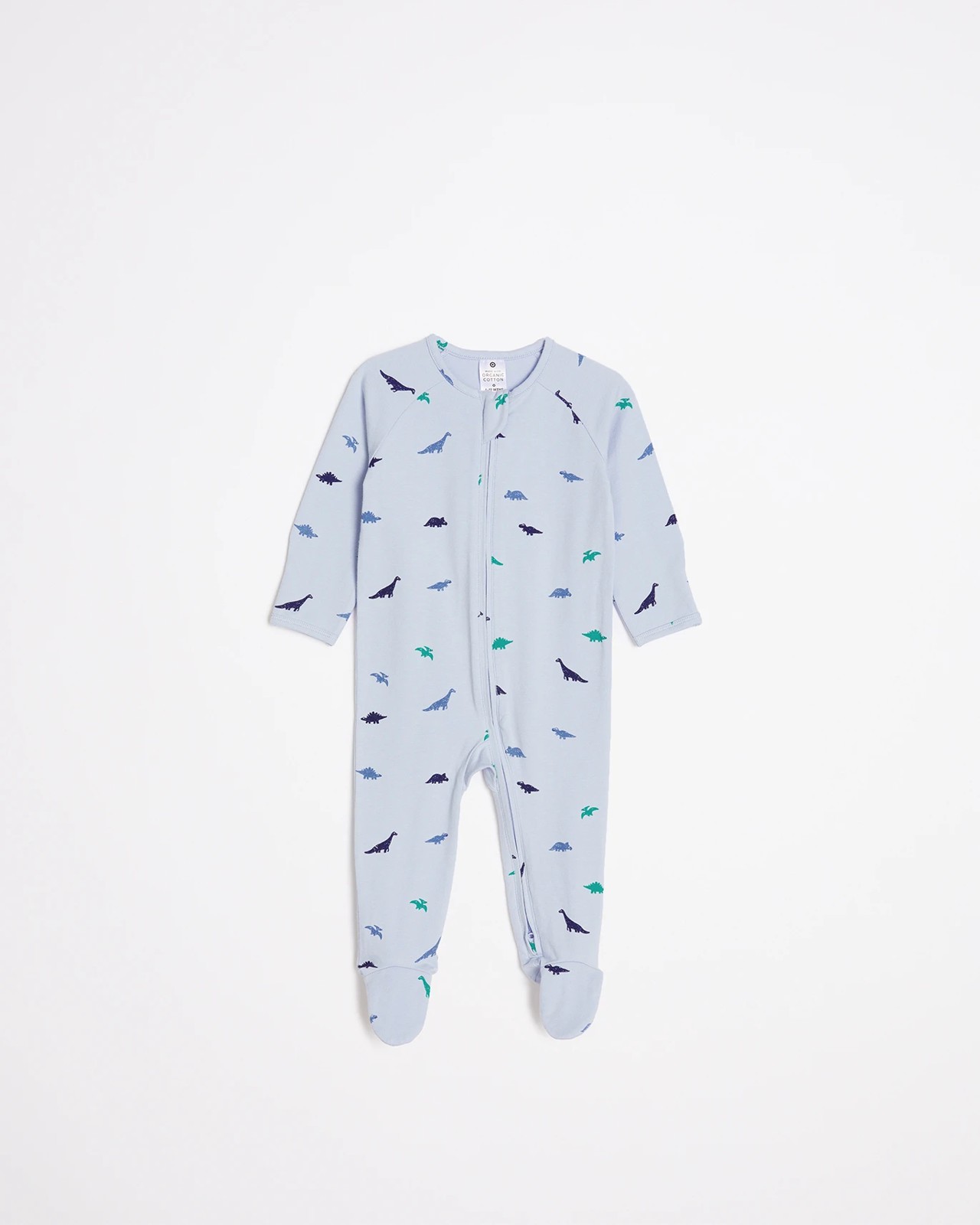 Baby Organic Cotton Print Zip Coverall 5 of 6