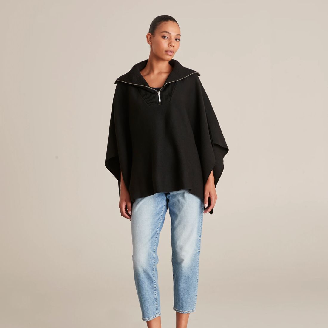Zip Front Poncho Target Australia