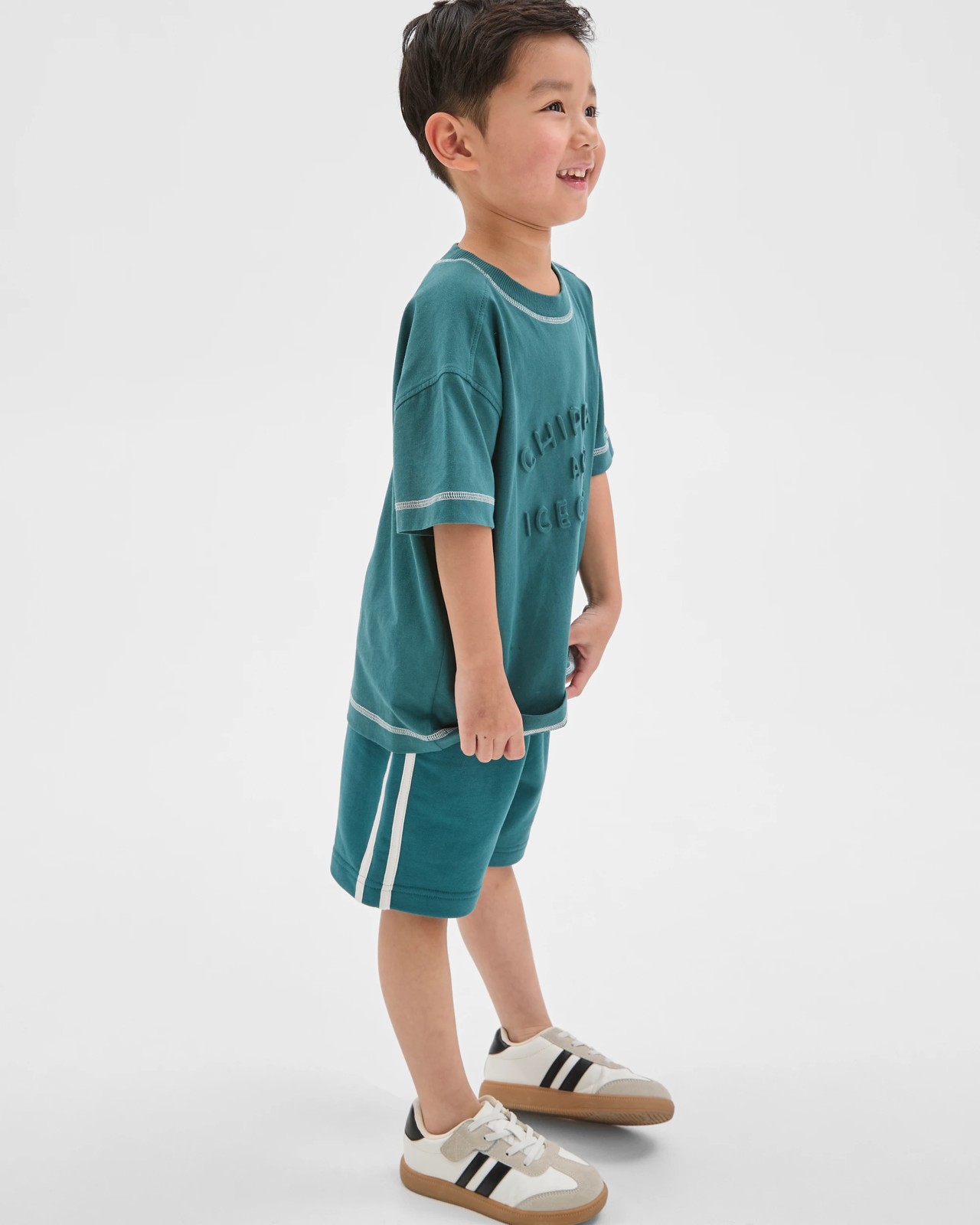 Australian Cotton Blend Elastic Waist Shorts 3 of 6