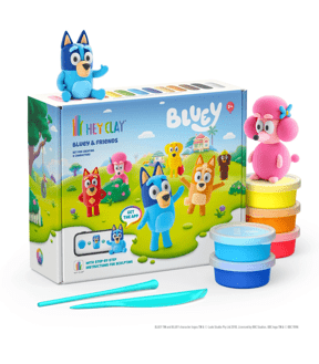 Hey Clay Bluey & Friends Set