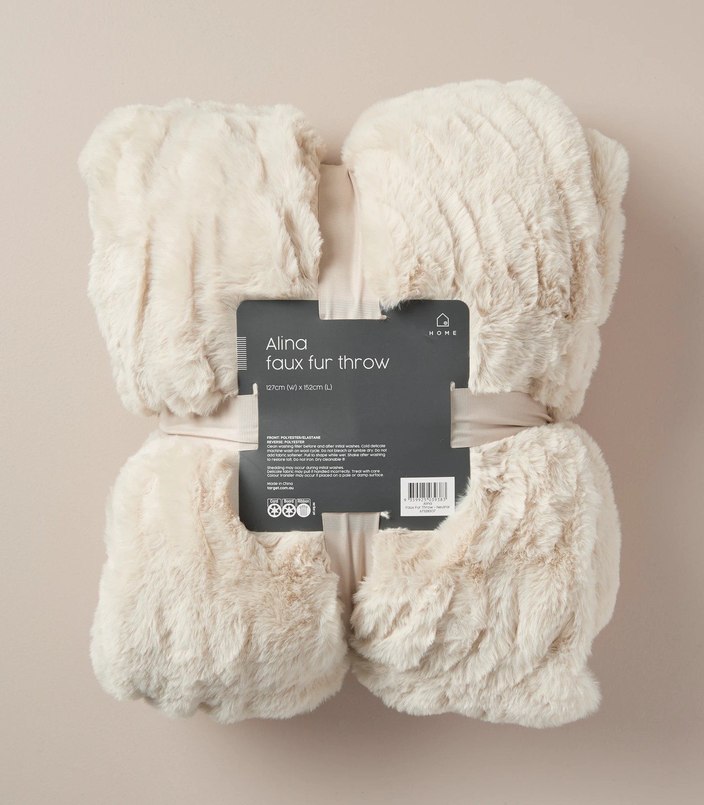 Alina Faux Fur Throw Target Australia