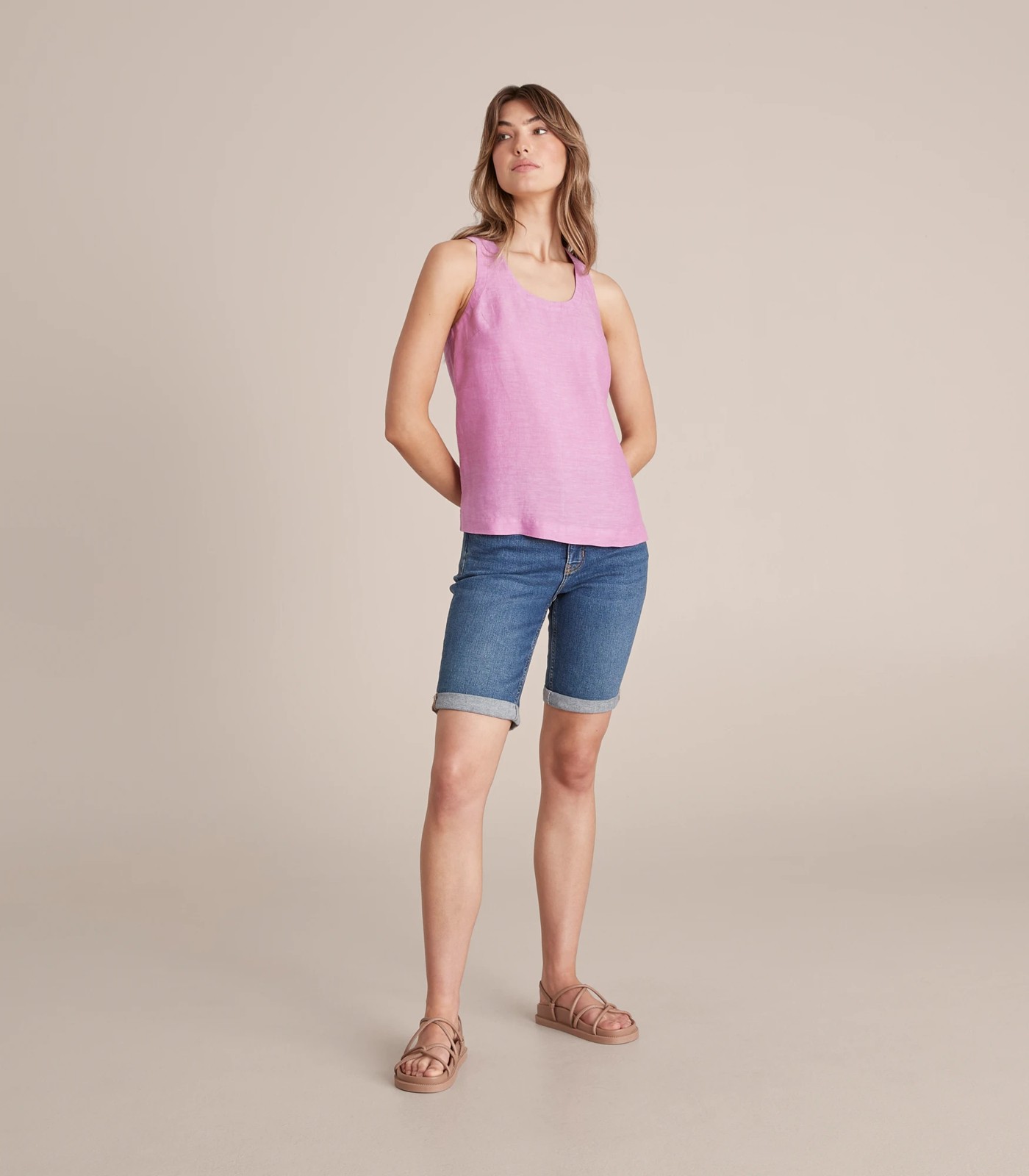 European Linen Tank Top 3 of 5