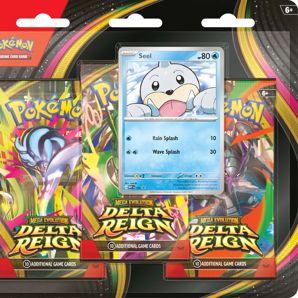 Pokemon TCG: Mega Evolution - Delta Reign Three-Booster Blister Pack