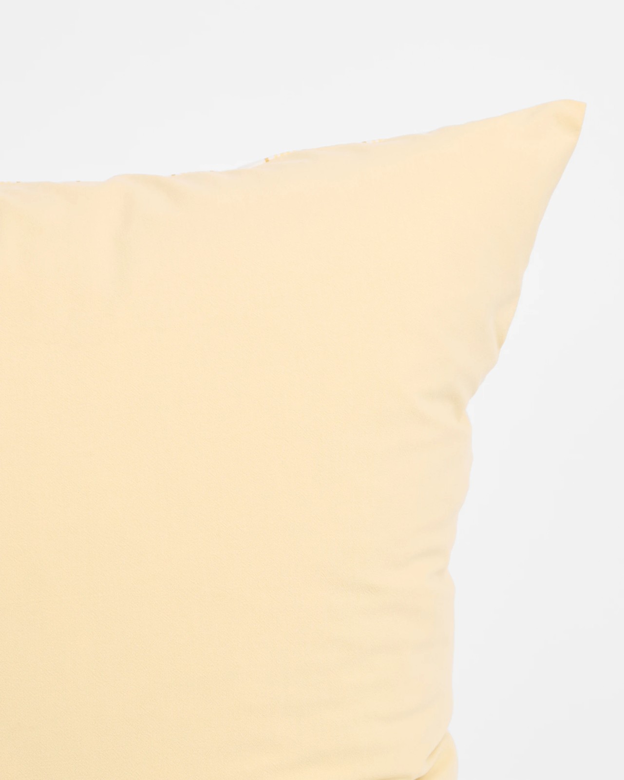 Arlo Cotton Stonewash European Pillowcase - Sunlight 3 of 5