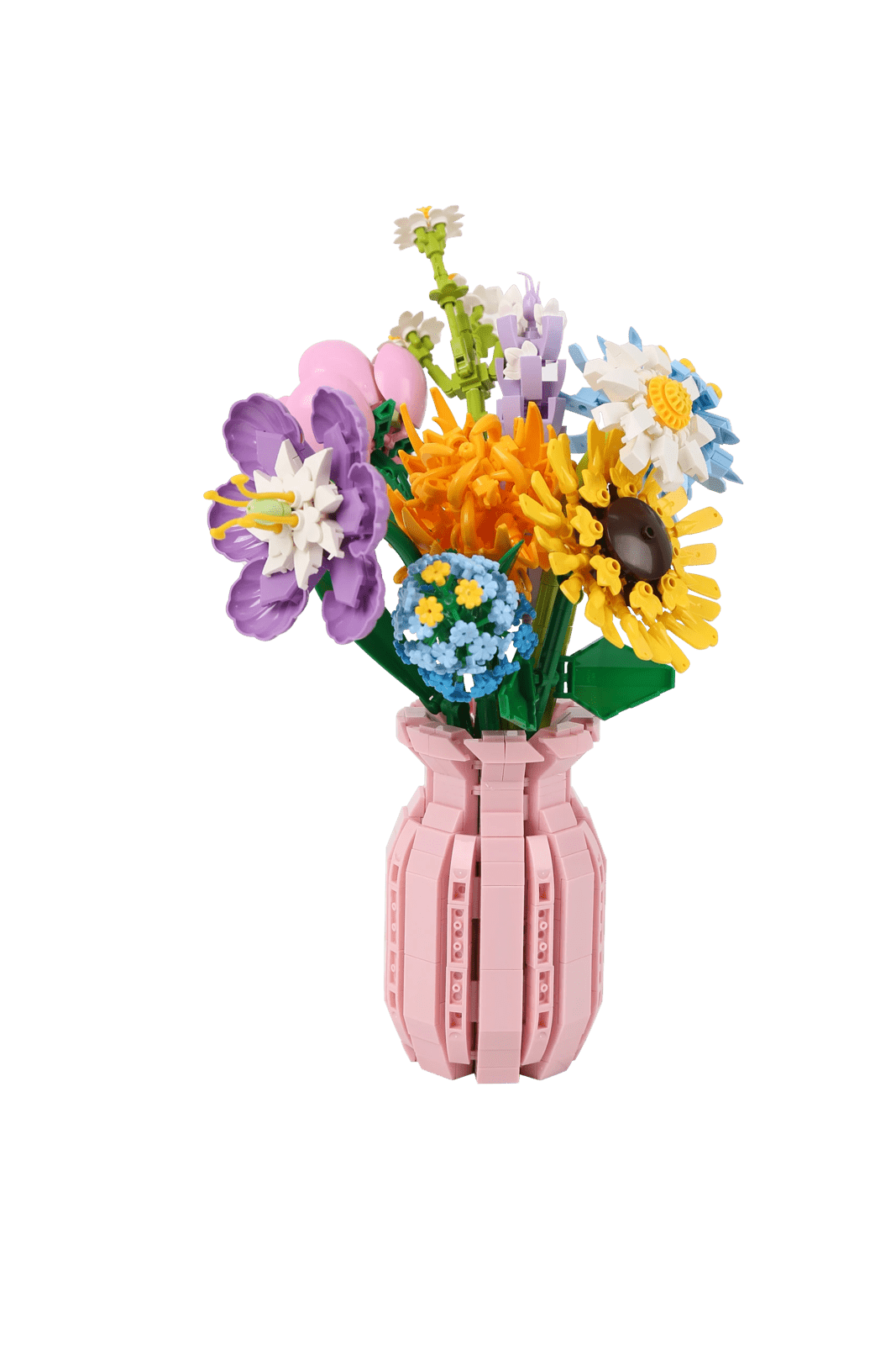 1312 Piece Mini Blocks Flower Series: Flower Vase 5 of 6