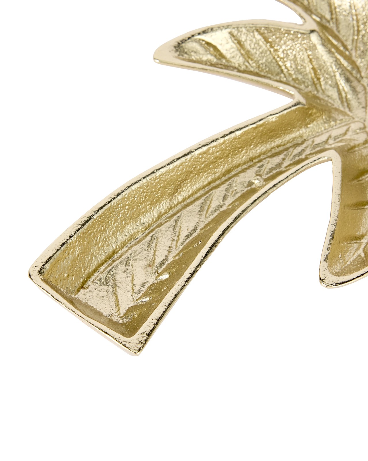 Anko Brass Palm Trinket Tray 4 of 6