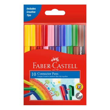 Faber-Castell Connector Pen Markers 10 Pack