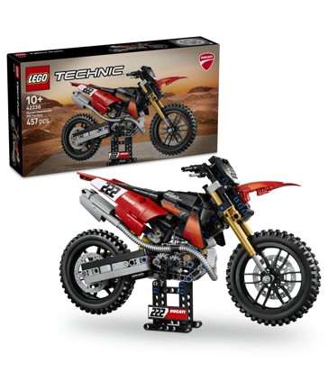 LEGO® Technic Ducati Desmo450 MX Factory Motorcycle 42238