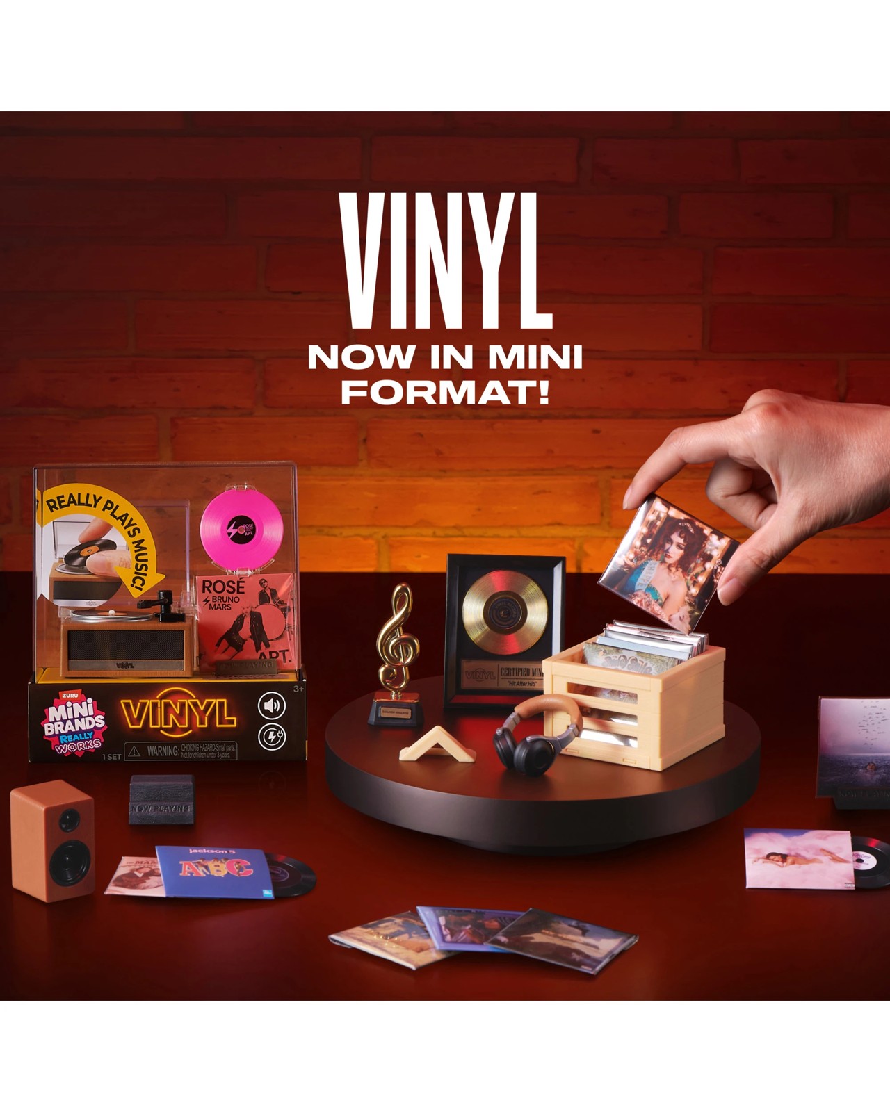Zuru Mini Brands Really Works Vinyl Playset 4 of 5