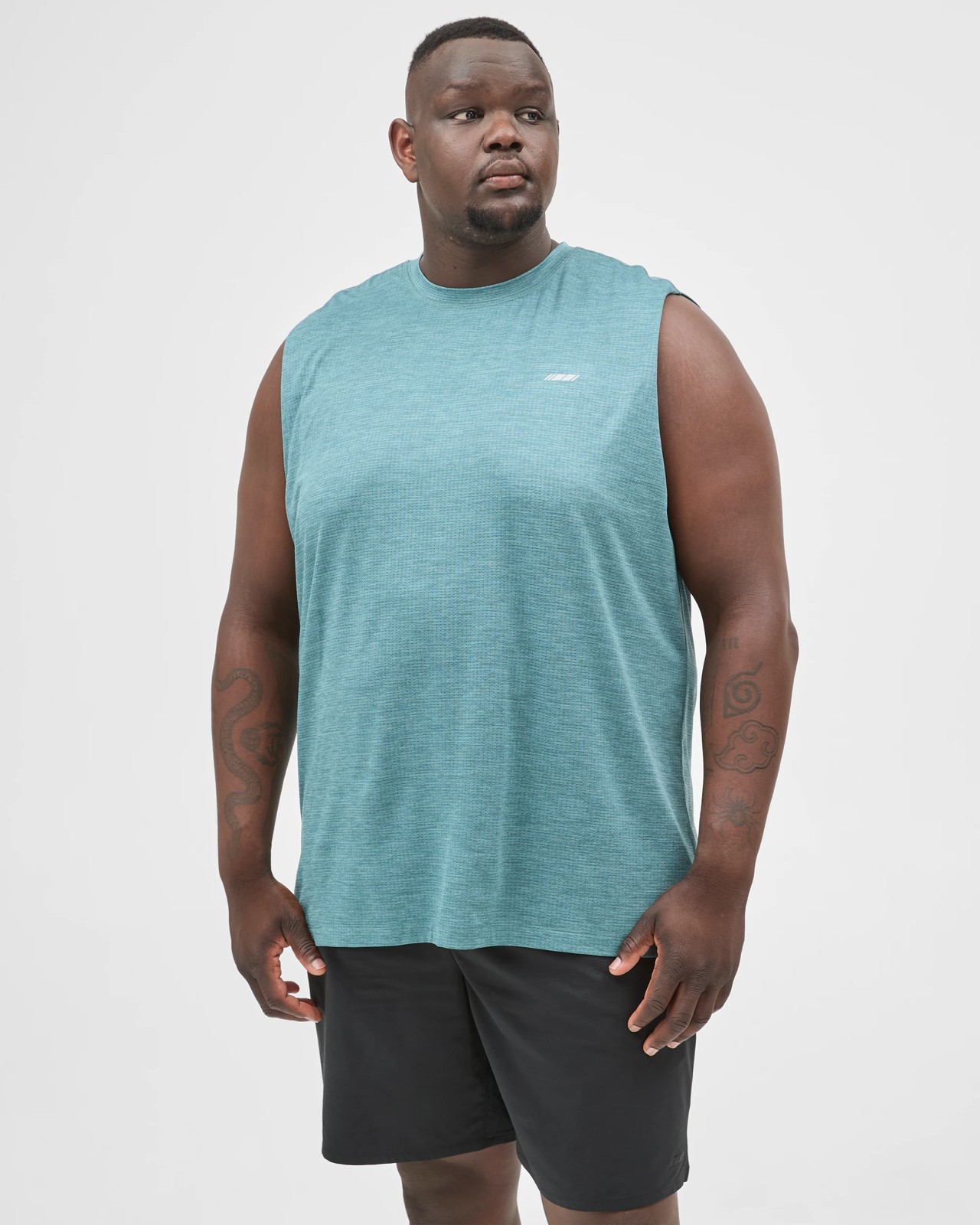 Plus Size Active Tank Top - Green 3 of 6