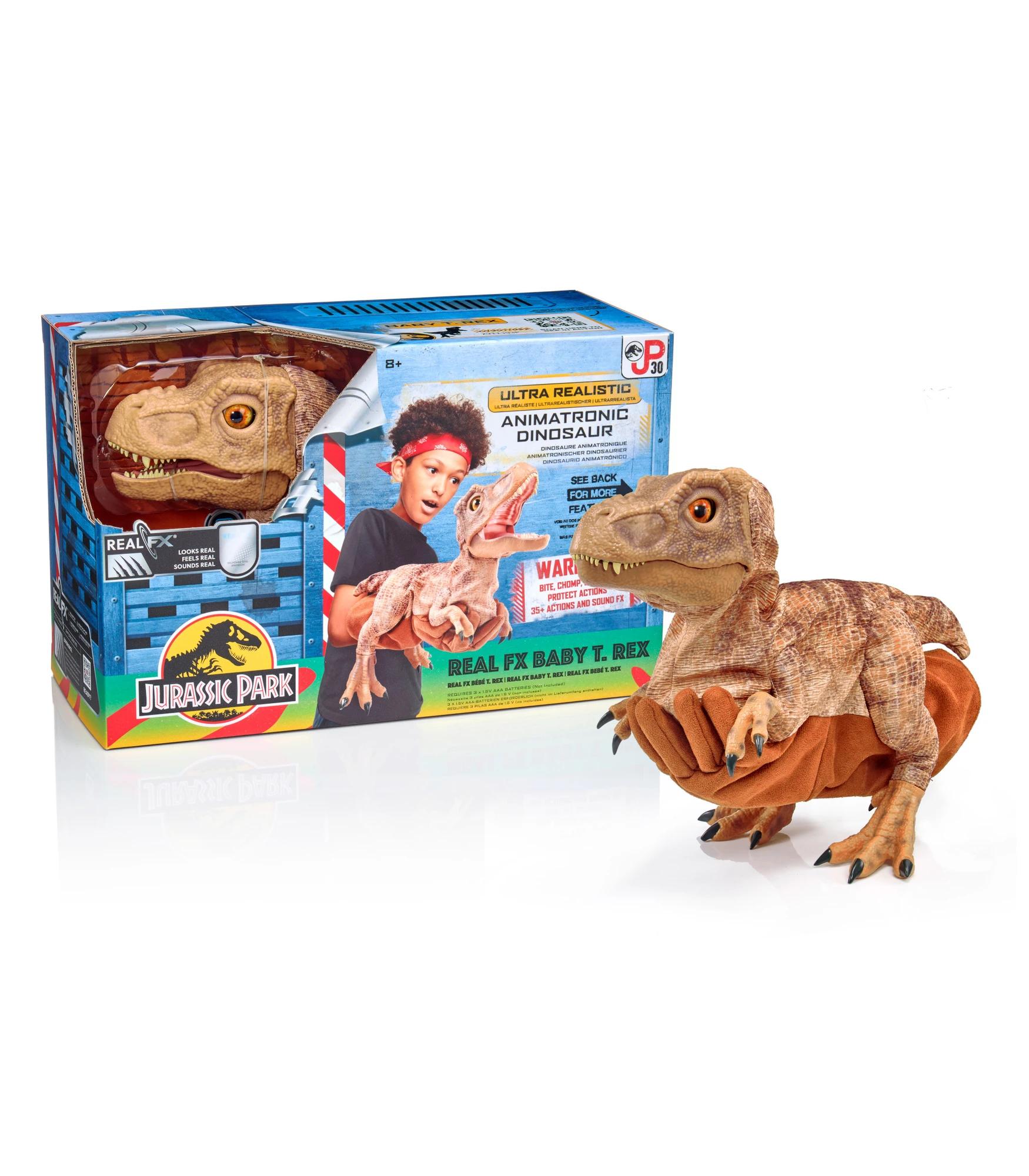 Jurassic World REALFX Baby T-Rex - Realistic Dinosaur Puppet Toy