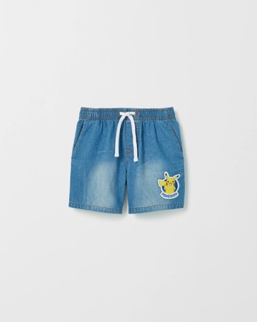 Pokemon Australian Cotton Chambray Shorts