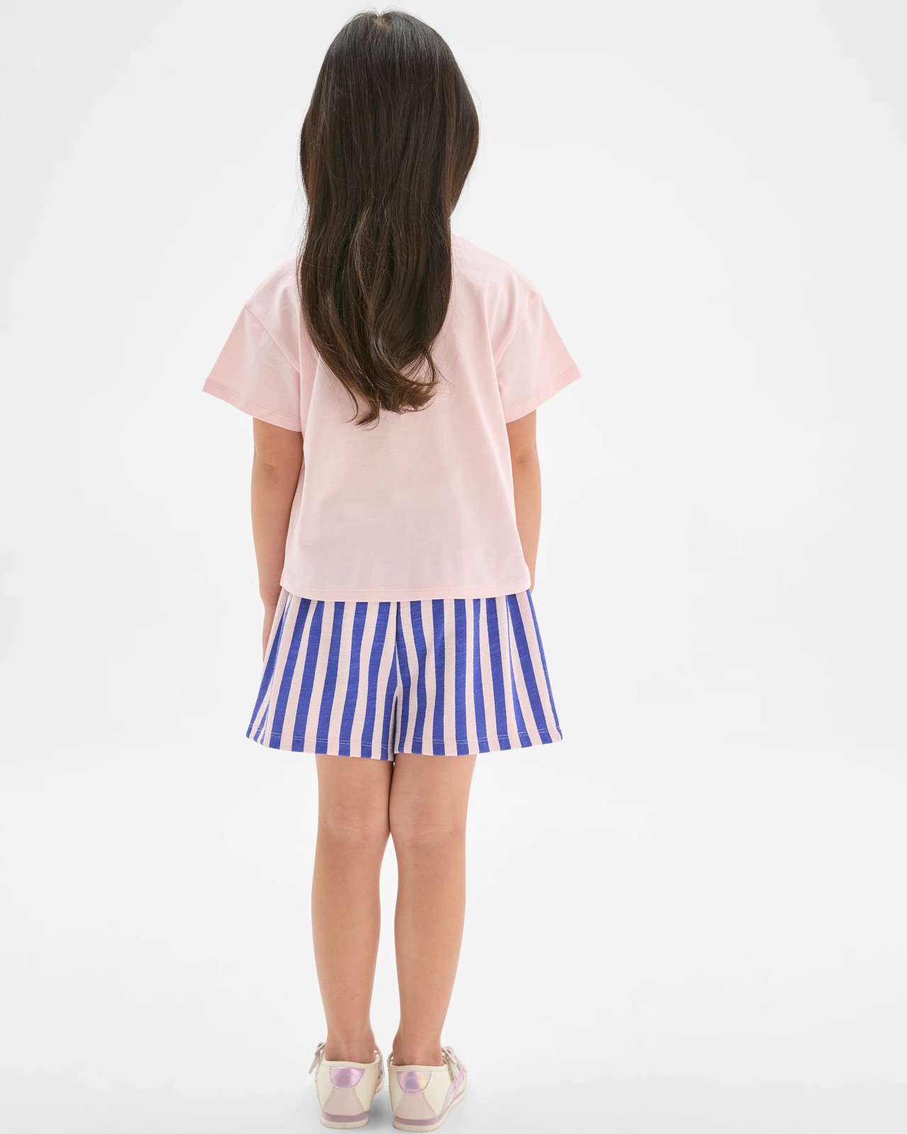 Australian Cotton Oversized T-Shirt - Dolphin Placement Pink 3 of 5