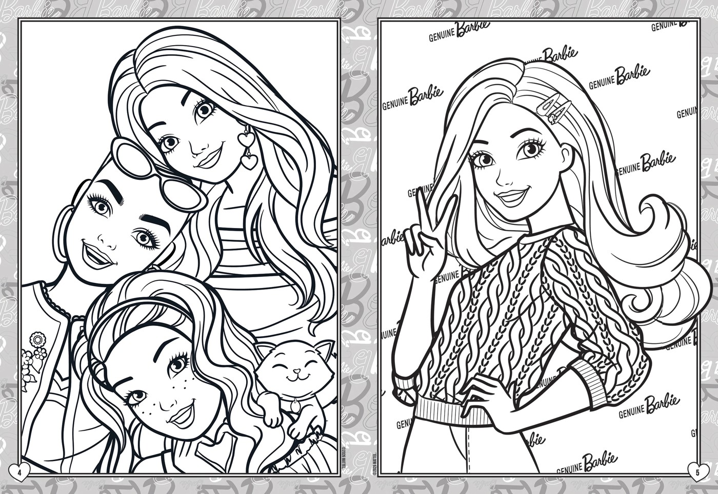 Barbie: Mega Colouring Book 3 of 4