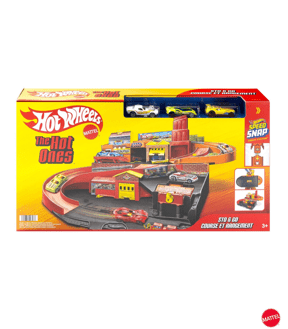 Mattel Hot Wheels Hot Ones Sto & Go Playset