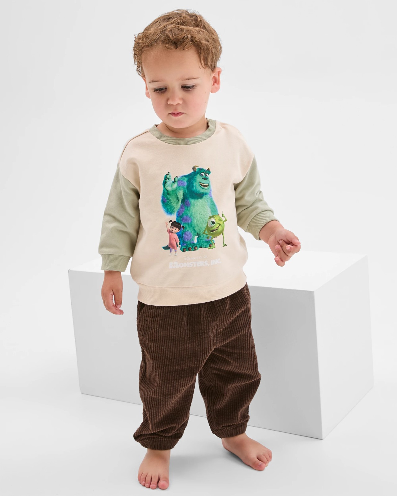 Disney Pixar Monster Inc. Organic Cotton Fleece Jumper 2 of 4